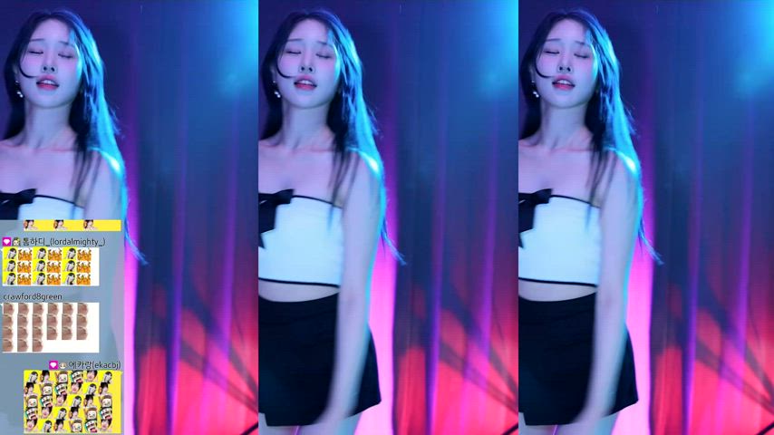 asian big tits dancing korean gif