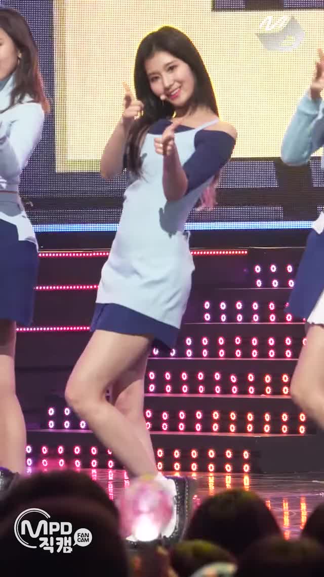 [MPD직캠] 트와이스 사나 직캠 TT TWICE SANA Fancam @엠카운트다운_161110