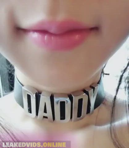 Asian Cosplay Lips gif