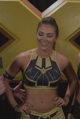 abs cute pretty smile wrestling gif