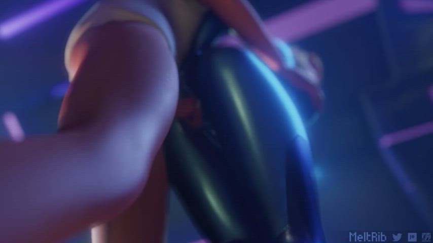 ass bodysuit creampie creamy cum cumshot sfm tits gif