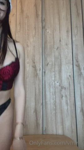 brunette lingerie sensual gif