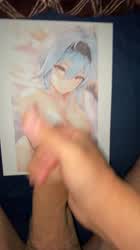 Big Tit Anime Slut loves being covered in cum! ???