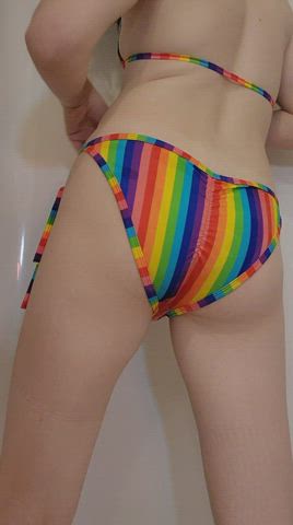 ass bikini femboy gay trans trans woman gif