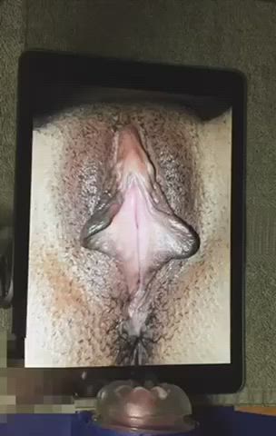 Shooting A Big Load Through My Quickshot (Creampie?)