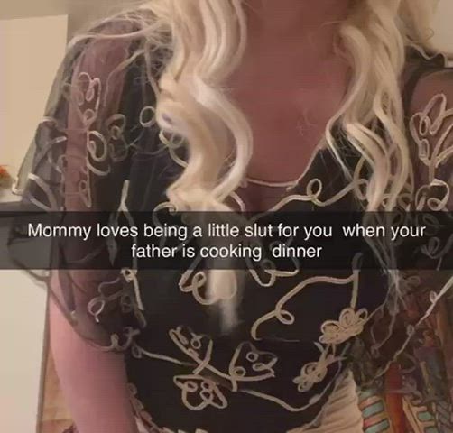 You like mommy being your slut?!