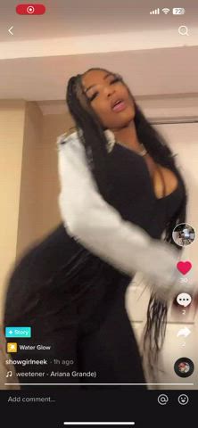 ass cute ebony tiktok gif