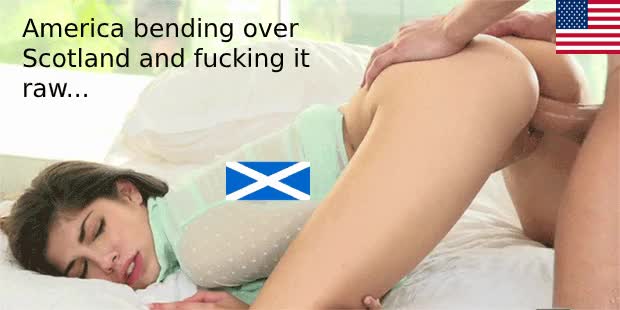 Bending over Scotland