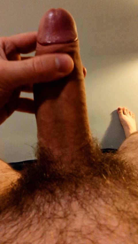I was really pent up last night
