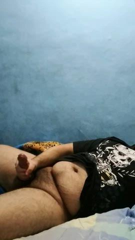 amateur cumshot edging jerk off solo gif