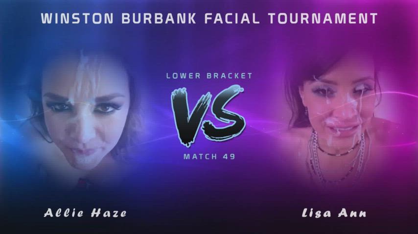 Winston Burbank Facial Tournament - Match 49 - Lower Bracket - Allie Haze vs. Lisa