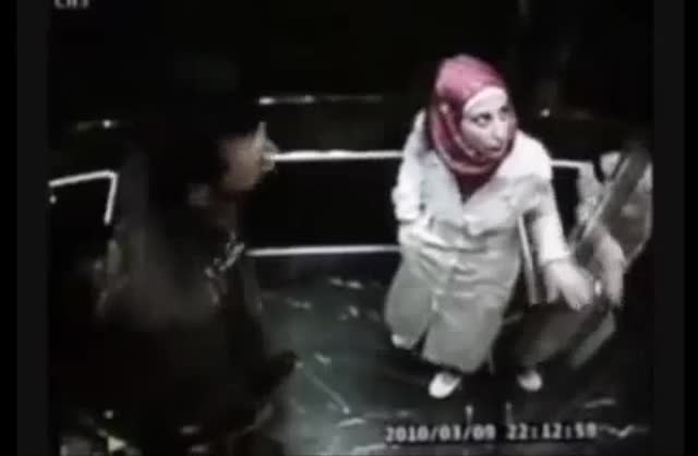 Arab Elevator Hidden Cam Hidden Camera gif