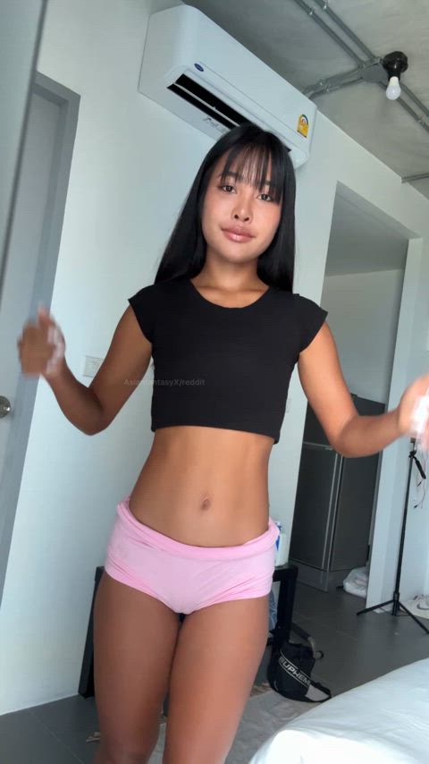 asian petite tiny gif