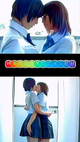 french kissing kiss kissing r/japanesekissing gif