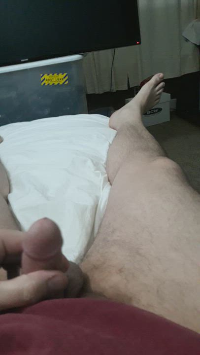 cum little dick male masturbation gif