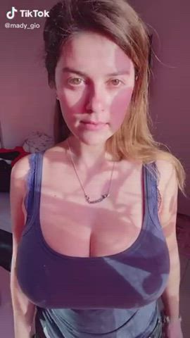 Big Tits Bouncing Tits TikTok gif