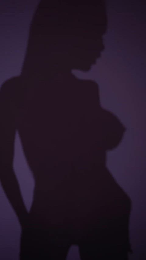 perky nipples in a silhouette