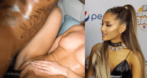 Ariana Grande Fake Pussy gif