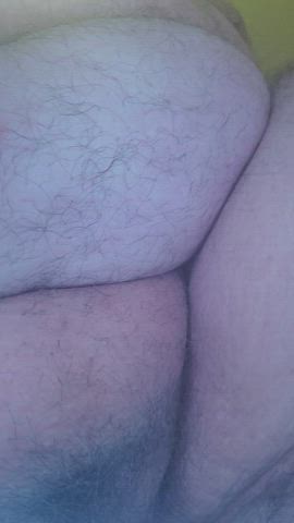 bear chubby clit rubbing ftm face fuck hairy pussy pussy spread trans trans man gif