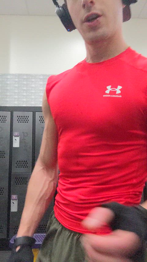 abs gay gym jock locker room muscles gif