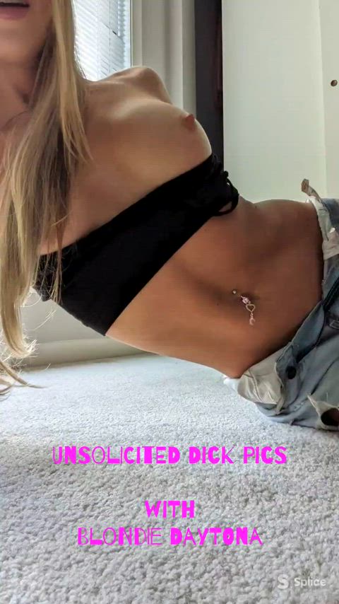 blonde cock cute onlyfans petite gif