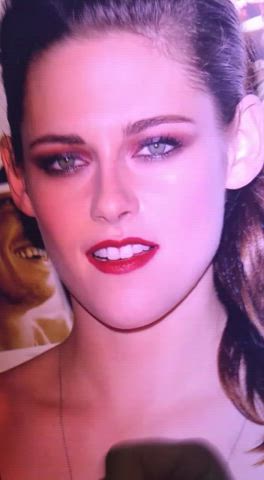 celebrity jerk off kristen stewart tribute gif