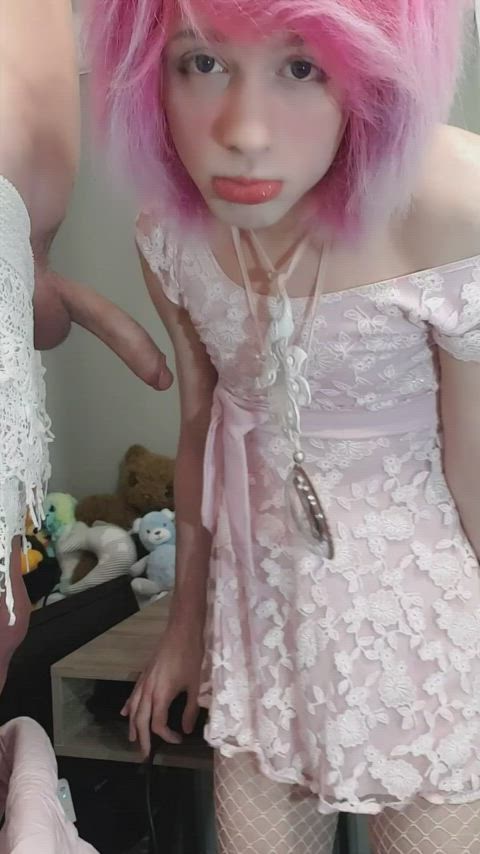 big dick blowjob cute femboy hentai onlyfans sissy sweet teen twink gif