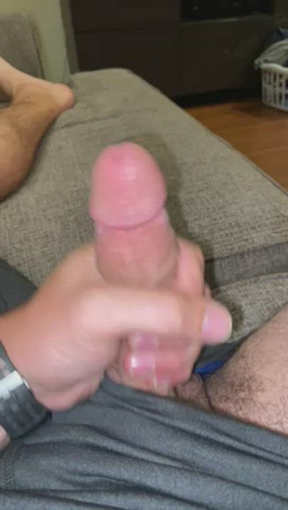 Big Dick Cock Male Masturbation gif