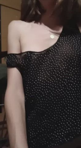 amateur nipples small tits gif