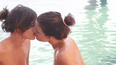 Erotic Kissing Twins gif