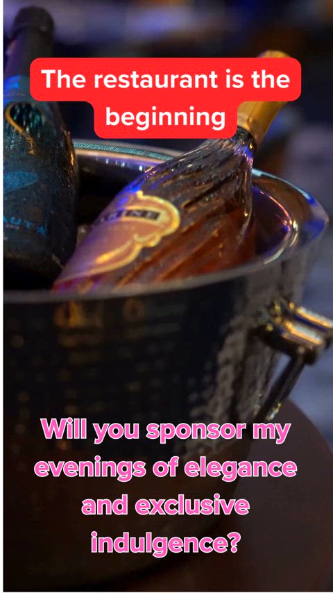 Sponsor my elegance dare to spend on my cocktail - Prove Your Worth