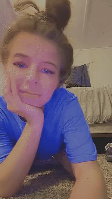 amateur onlyfans strip stripping tits gif