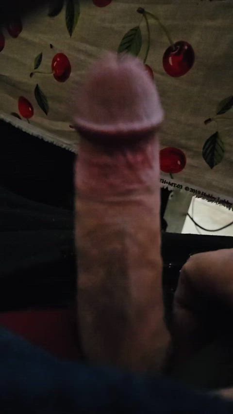 precum thick cock veiny gif