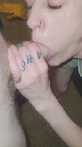 GirthoftheMidwest Throat fucking QueenoftheDark before anal pounding