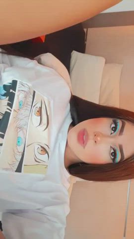 Anime Camgirl Cum Cum On Pussy Cumshot Lipstick Fetish Pussy Pussy Lips gif