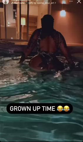 Big Ass Ebony Thick Twerking gif