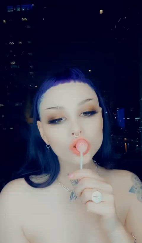 I sucked on my lollipop to help your pervy goonmaginations hope you enjoy