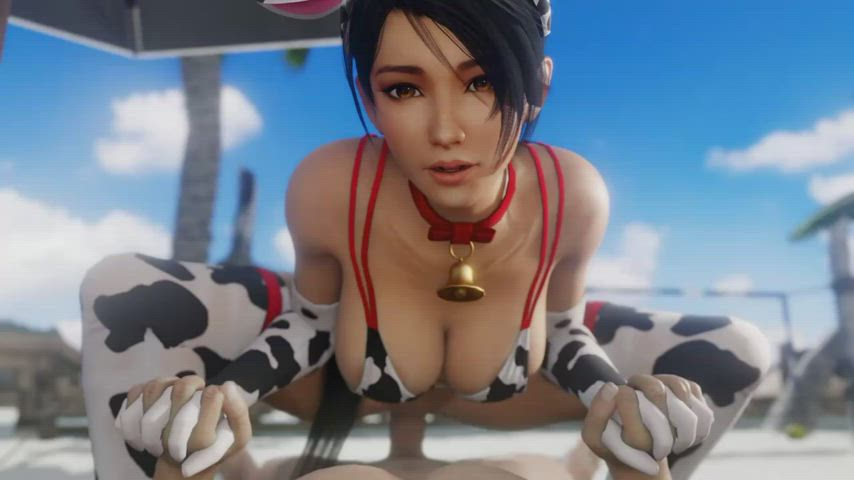 3d animation big tits cowgirl hentai nsfw rule34 gif