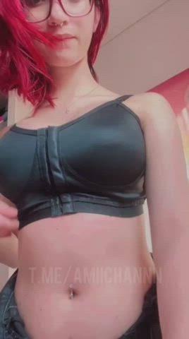 big tits petite tits gif