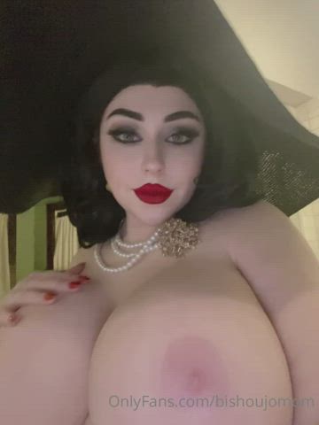 big ass big tits cosplay costume hotwife milf gif