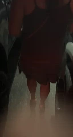 high heels latina r/caughtpublic gif