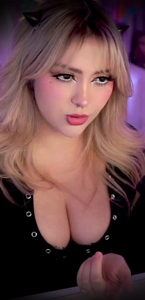 big tits sfw tiktok gif