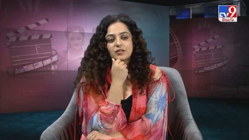 Nithya Menen Huge Cleavage Bouncing Boobs Beautiful Smile