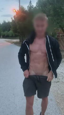 I was on a walk and got a bit too horny...