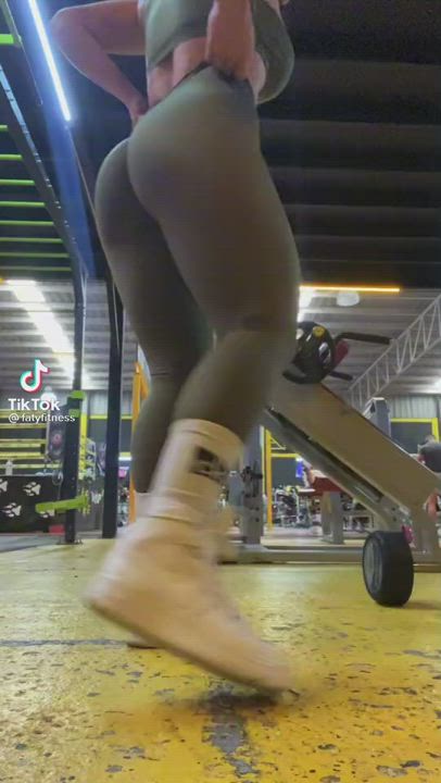 Ass Fitness Gym Latina Leggings TikTok Workout gif