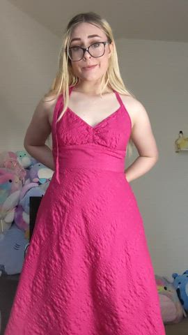I wanted to show you how I looked in my summer dress vs out of it