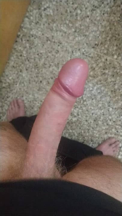 Big Dick Cock Milking Huge Dildo gif