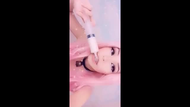 BELLE DELPHINE SNAPCHAT MILKY PHOTOSHOOT - Thothub.tv