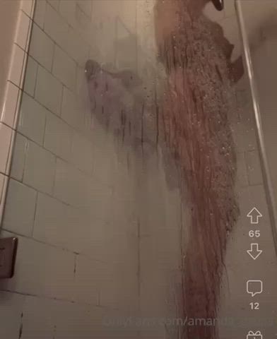 Ass MILF Shower gif