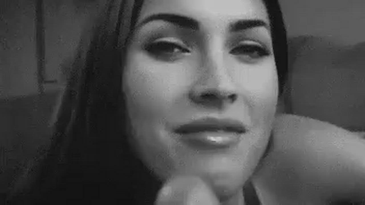 Big Dick Blowjob Celebrity Deepthroat Eye Contact Fake Megan Fox POV Sucking gif